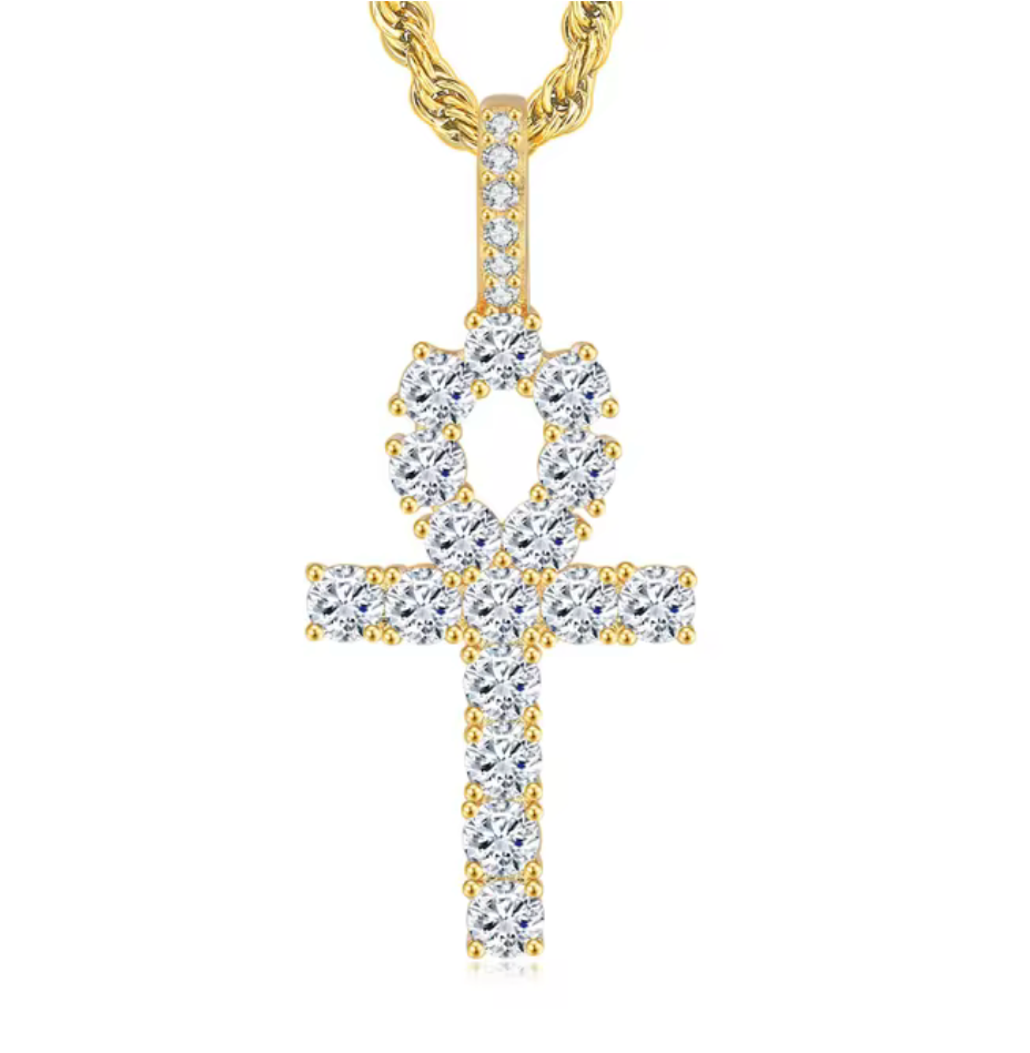 Chrome™ Diamond Cross Necklace